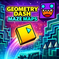 Play Geometry Dash Maze Maps