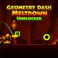 Play Geometry Dash Meltdown Unblocked